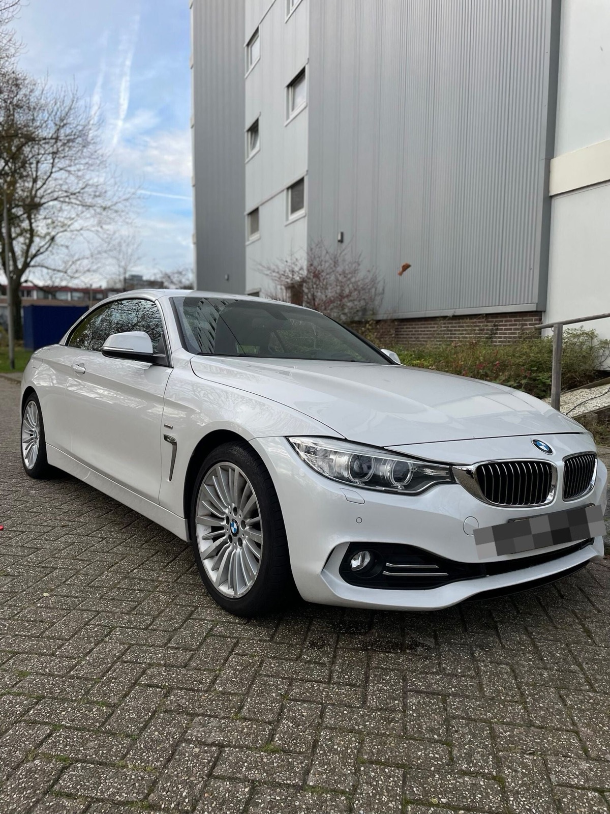 BMW 4 Serie Cabrio na behandeling